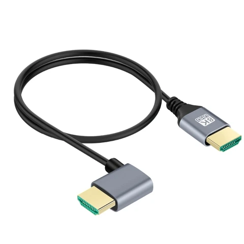 HDMI-совместимый кабель V2.1 под углом 90° поддерживает линию высокой четкости HDTV 8k60 Гц