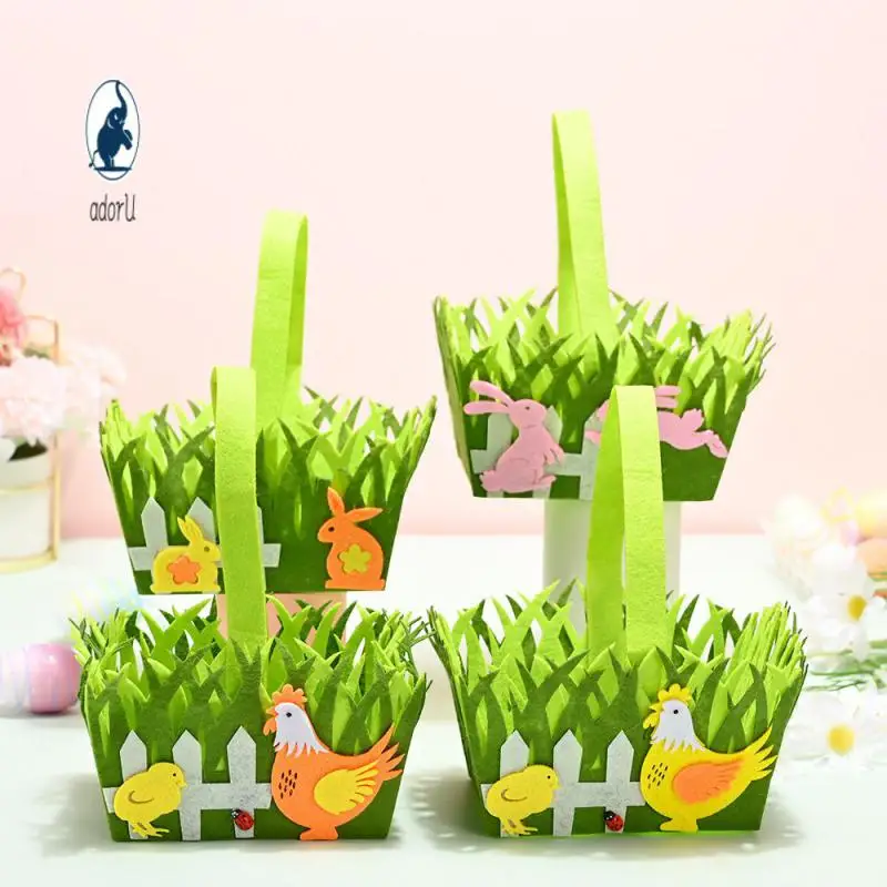 

Handbags Vegetable Basket Portable Eco Bag Beauty Bag Organizer Easter Decorations