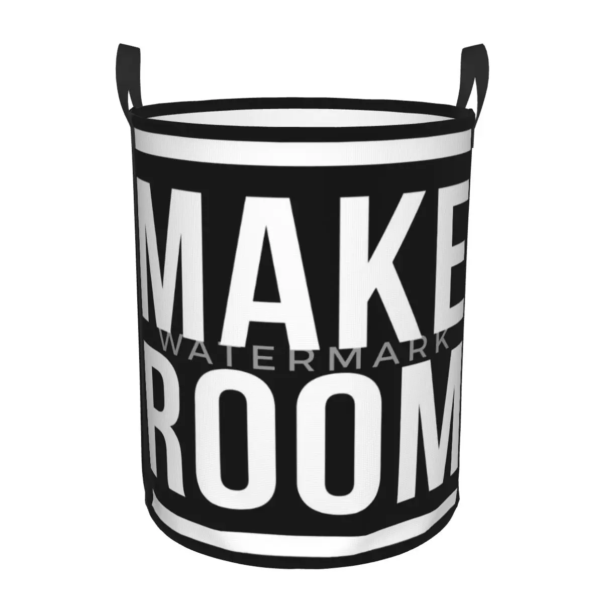 

Make Room For Me Cool Fashion Straight Outta Style Circular hamper,Storage Basket Sturdy and durable living rooms toys