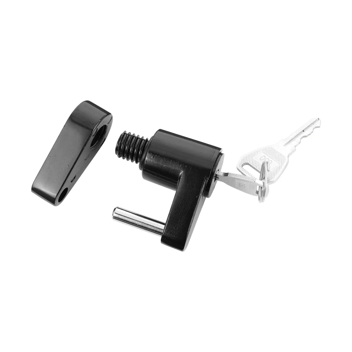 

Terminals Trailer Tongue Coupler Lock Zinc Alloy Small Gooseneck Hitch Galvanized