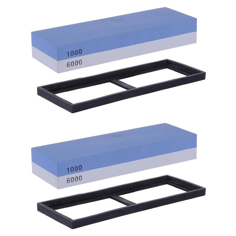 

Лидер продаж, 2x Профессиональный корунд 2-в-1 1000 дюйма/6000 дюйма, крупная заточка, тонкая фотография