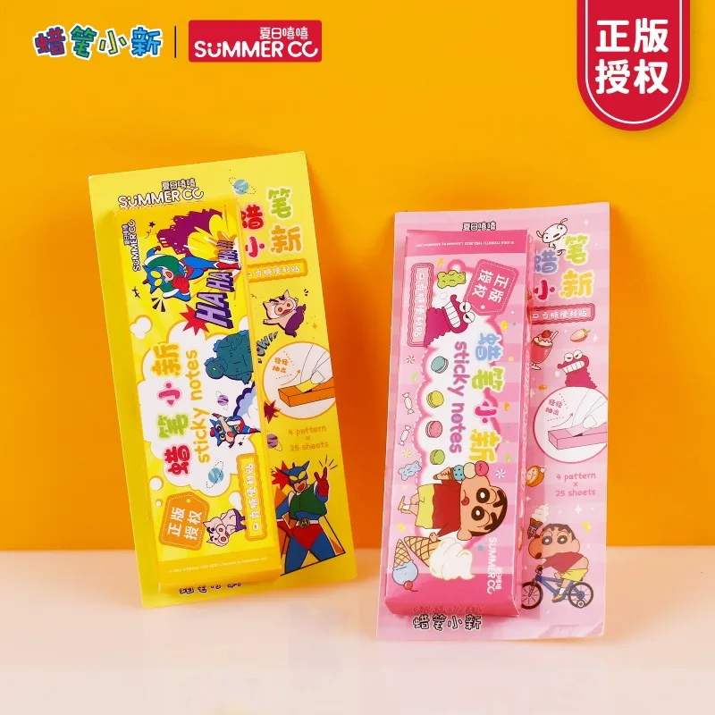 Crayon Shin-chan блокнот для записей Стикеры стикеры бумажные блокноты офиса подарки