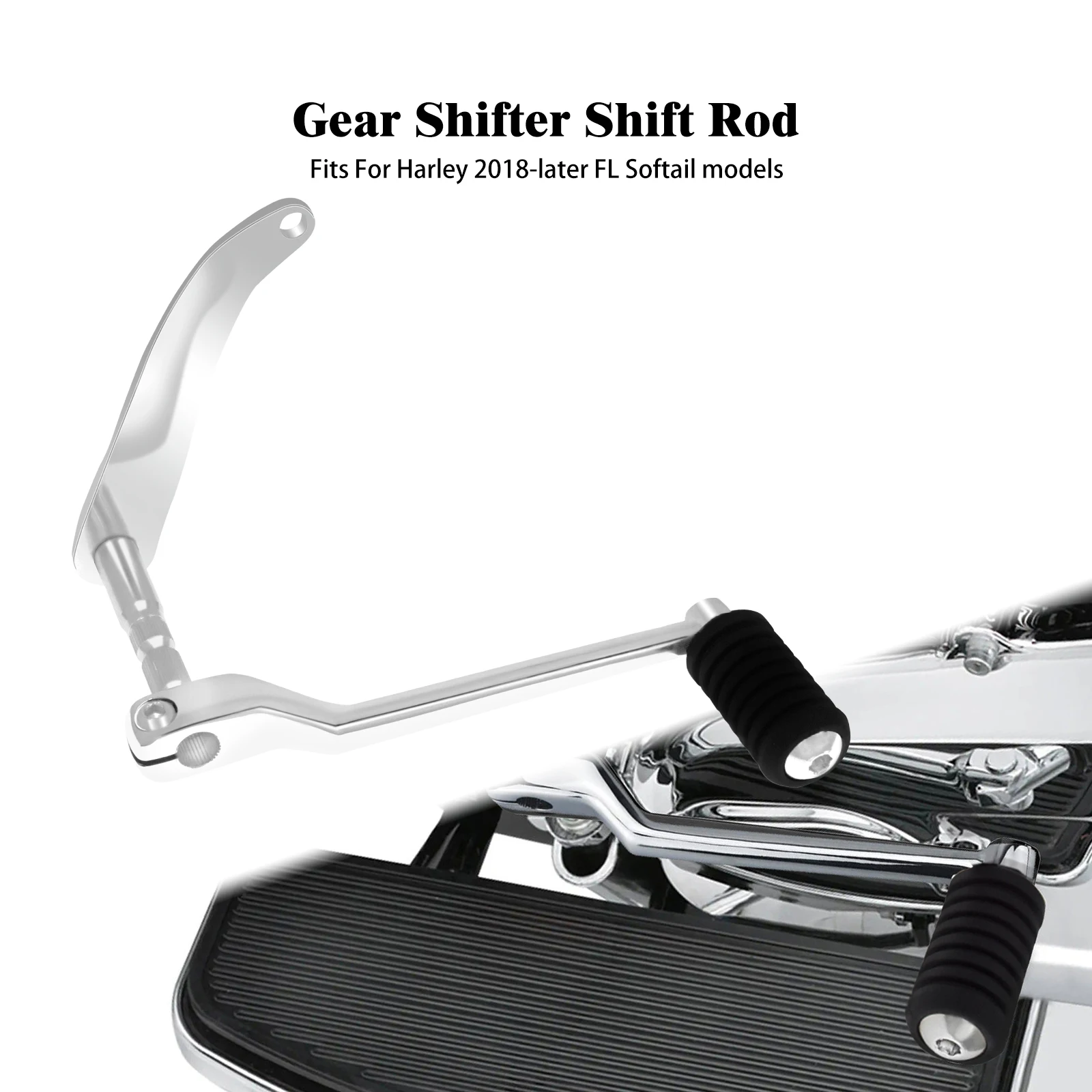 

Мотоциклетный хромированный флип-Пег для Harley Softail Slim Heritage break Fat Boy Deluxe 18-Up