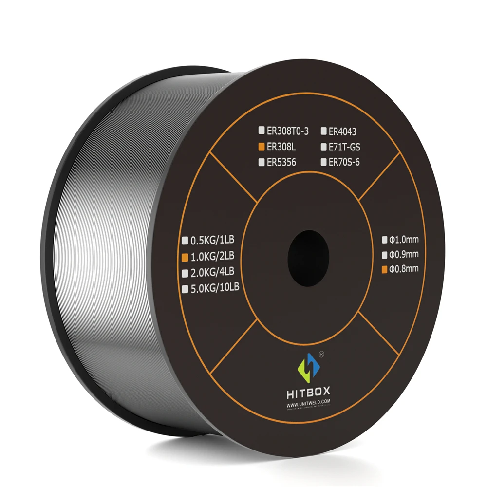 

HITBOX Сварочная проволока флюсовая 0,8 мм 1 кг