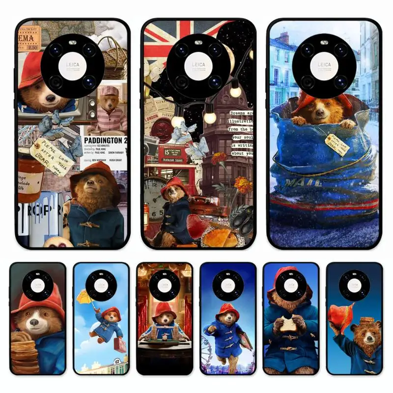 

Cute cartoon bear Phone Case for Huawei Mate 20 10 9 40 30 lite pro X Nova 2 3i 7se