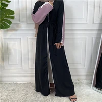 eid mubarak open abaya dubai ramadan muslim fashion hijab dress abayas for women islam prayer turkish clothing kimono cardigan