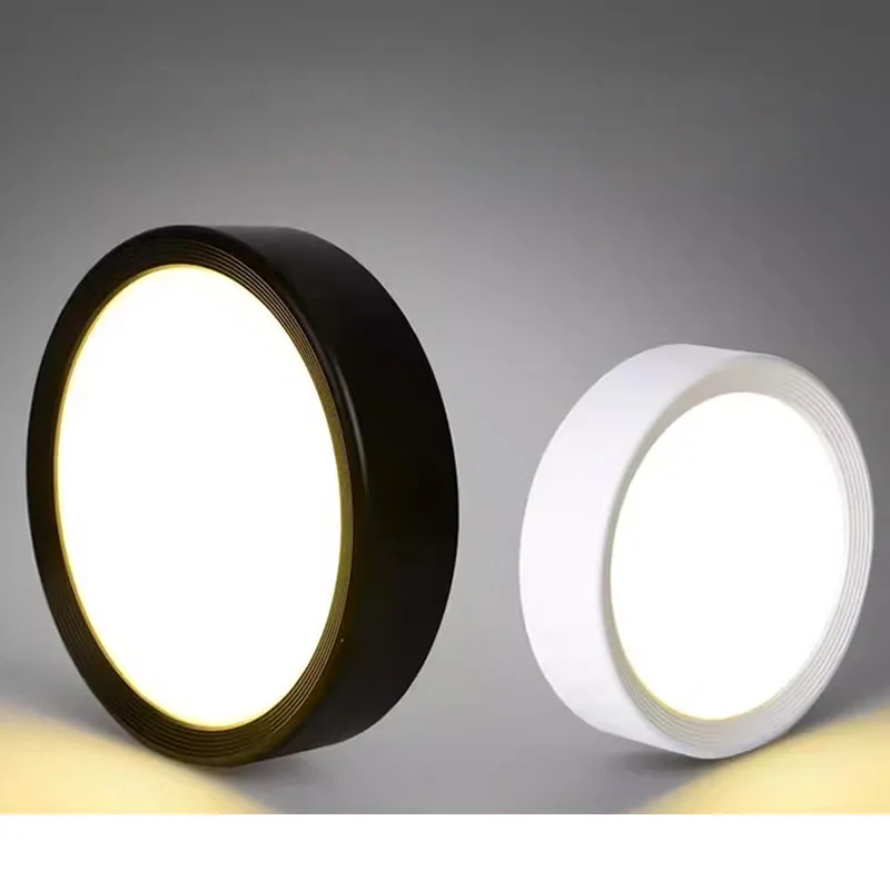 

Светодиодный потолочный светильник, трековый светильник, 5 Вт, 7 Вт, 9 Вт, 12 Вт, 15 Вт, 18 Вт, для поверхностного монтажа, ультратонкий новый современный точечный светильник, AC220V