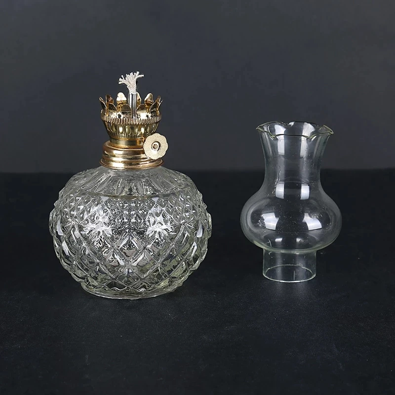 Комнатная масляная лампа Классическая с прозрачным стеклянным абажуром товары