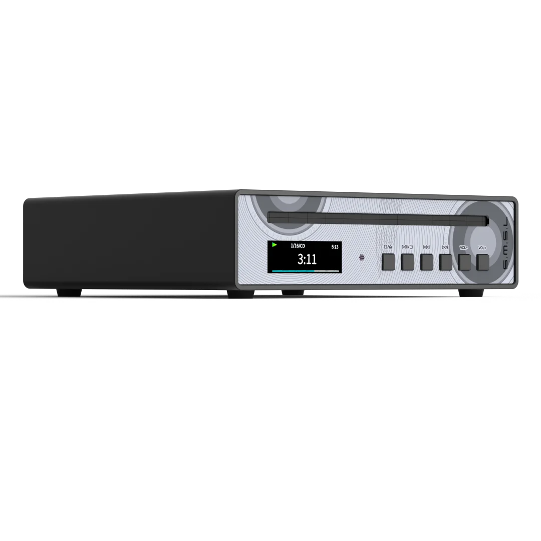 Фото Предзаказ: Многофункциональный CD-плеер SMSL PL100 PRO с двумя чипами CS43121, гибко адаптирующийся к различным сценариям использования. №1