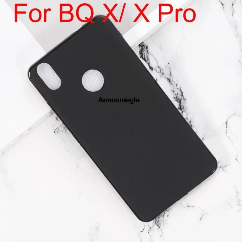 Фото Черный мягкий силиконовый чехол для bq чехол для aquaris x pro 5,2 дюймов, мягкий чехол из ТПУ для bq aquaris x, защитный чехол №1