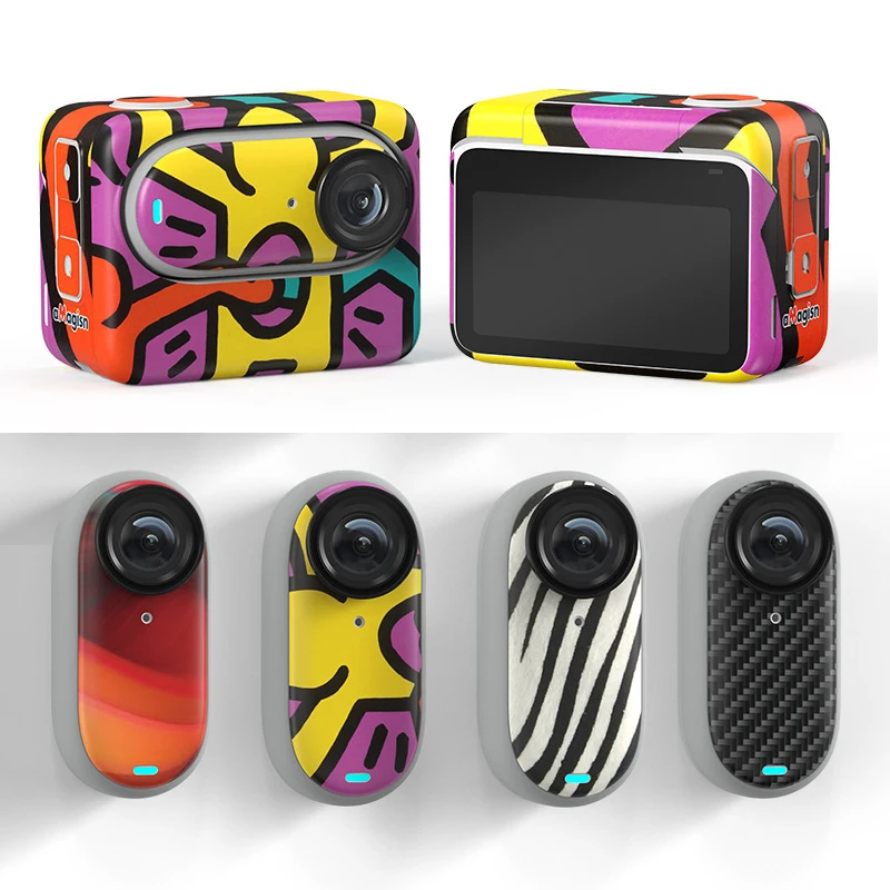 

Stickers For Insta360 GO 3 Camera Body Stickers Protective Film For Insta360 GO 3 Skin Action Camera Accessories