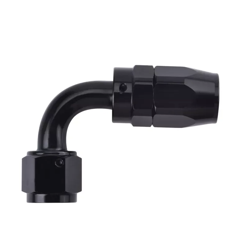 

Hill 8 AN AN-8 Straight Aluminum Swivel Hose End Fitting Oil Fuel Line Universal Fitting Adapter Black
