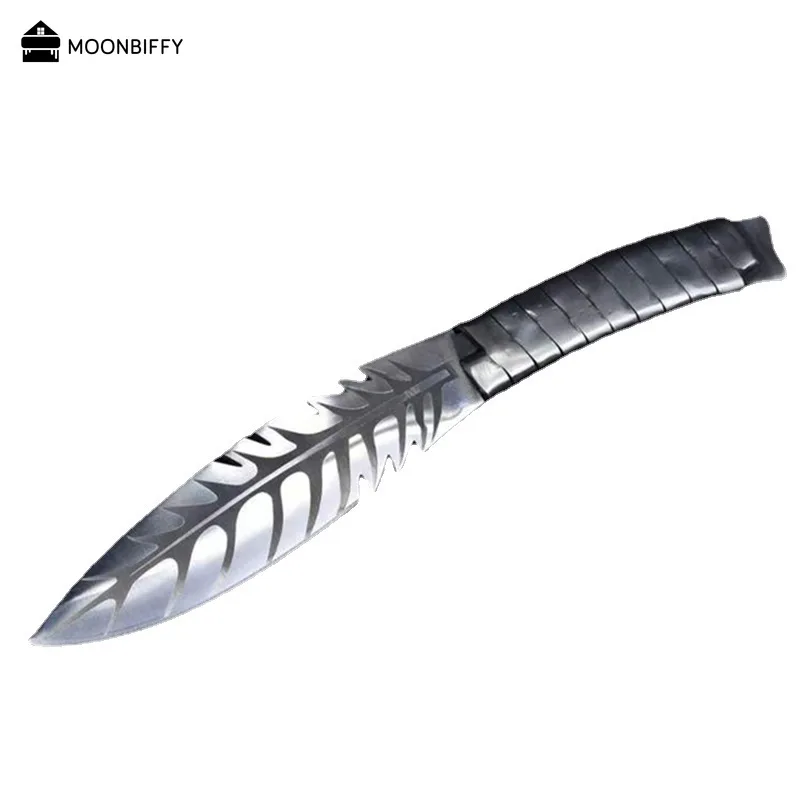 

Hunting Knife With Holster 7Cr17MoV Handmade Forged Longquan Kitchen Knife Utility Boning Steak Beautiful Knife With Patterns