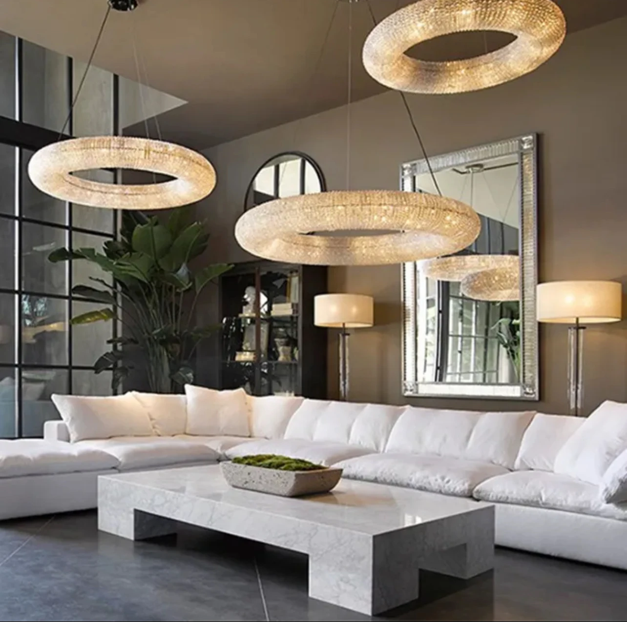 Американская Роскошная светодиодная люстра в стиле лофт современные подвесные