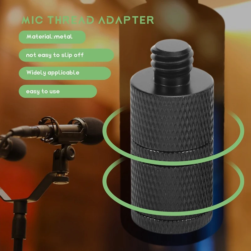 Набор адаптеров для резьбы микрофона