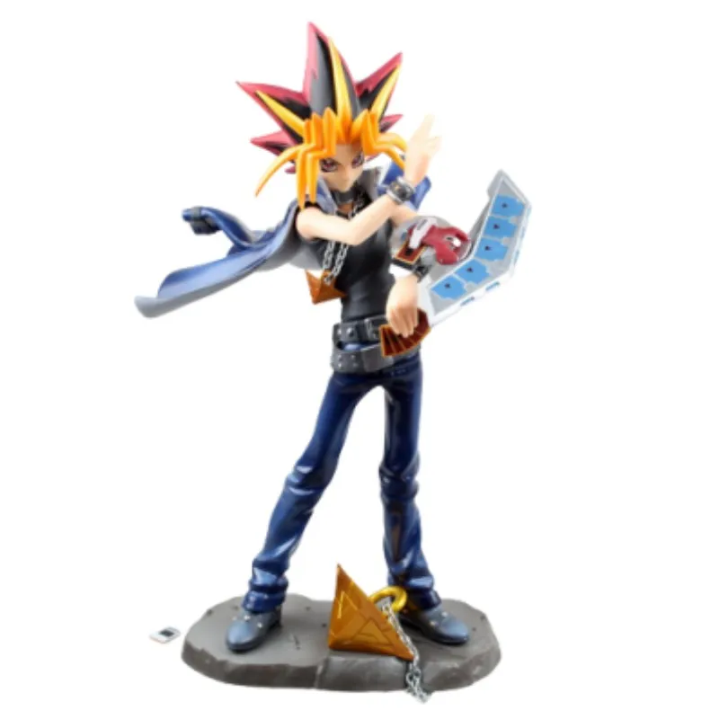 

20cm Anime Yu-gi-oh! Figure Yugioh Model Dolls Action Figure Collectible Figurine Manga Yugi Muto Pharaoh Atum Children Toy Gift