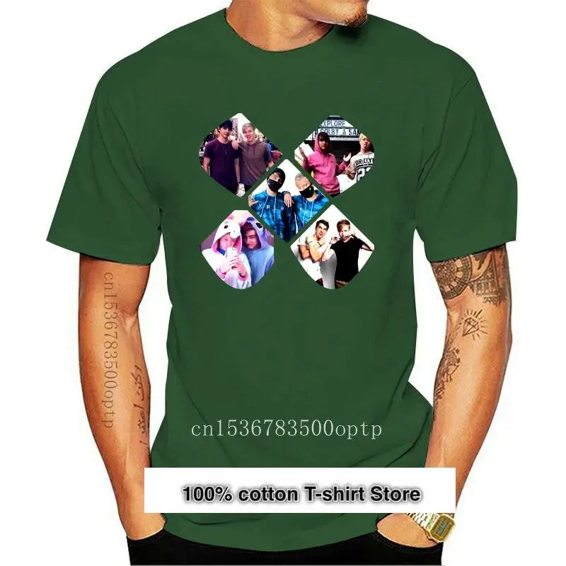 

Camiseta de Sam y Colby X коллаж, camisa de sam golbach, brock, sam y colby xplr, ando bros