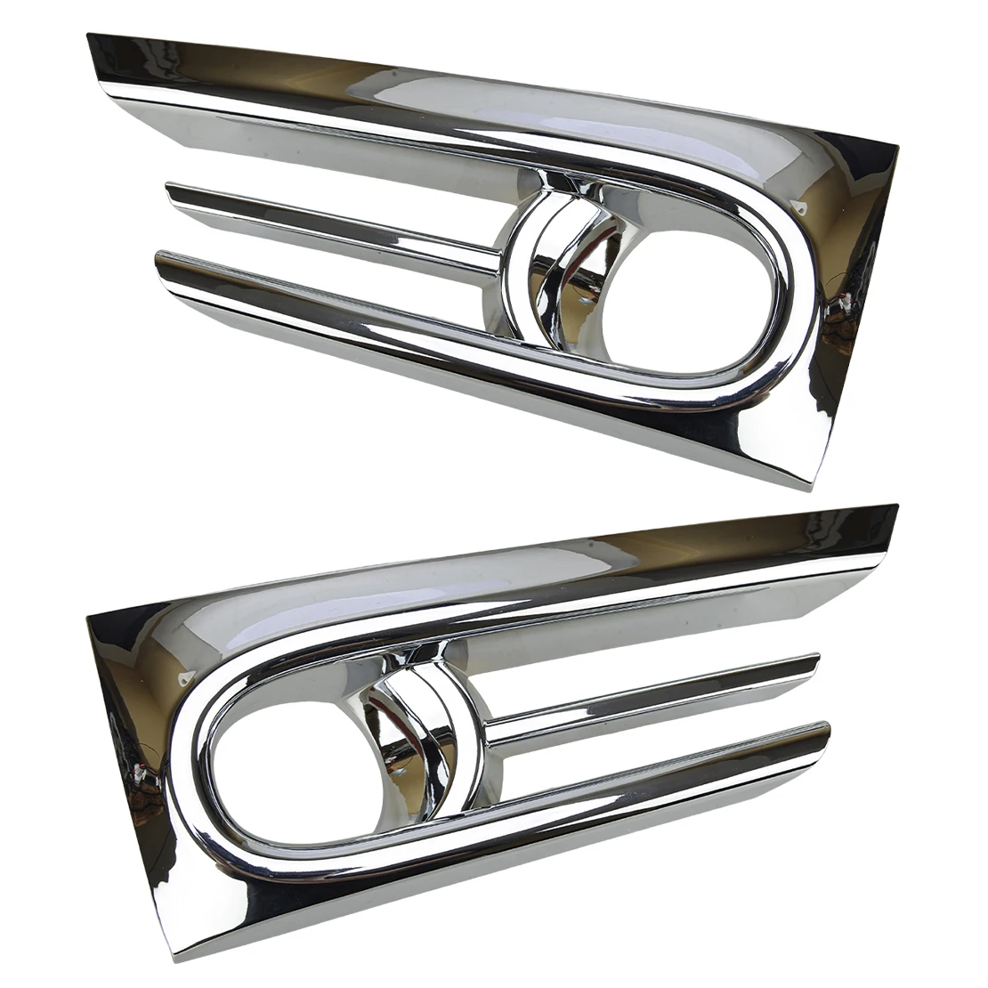 

1 Pair Front Fog Light Lamp Frame Cover Trim Chrome Style Fit for Honda CR-V 2022 2021 2020
