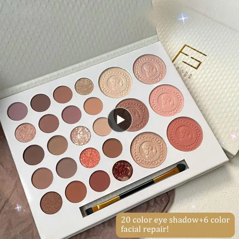 

Economic Contour Blush Eyeshadow Not Easy To Smudge Color Rendering Is High Pearlescent Matte Eye Shadow Board Beauty Products