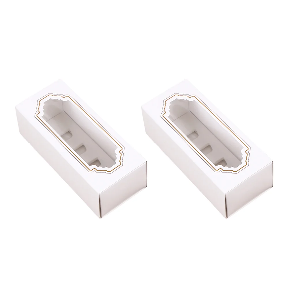 

30PCS Macaron Box Macaron Containers Macaron Cake Container Macaron Cake Box White Macaron Container Cookie Boxes With Window