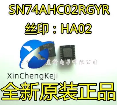 

30pcs original new SN74AHC02RGYR silk screen HA02 QFN14
