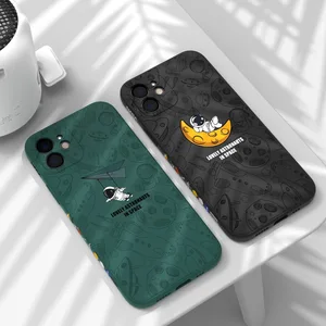 Silicone Astronaut Soft Phone Case For iPhone 4 6 7 8 Plus 2020 SE X XR XS Max 11 11Pro Max 12 13 12 in Pakistan