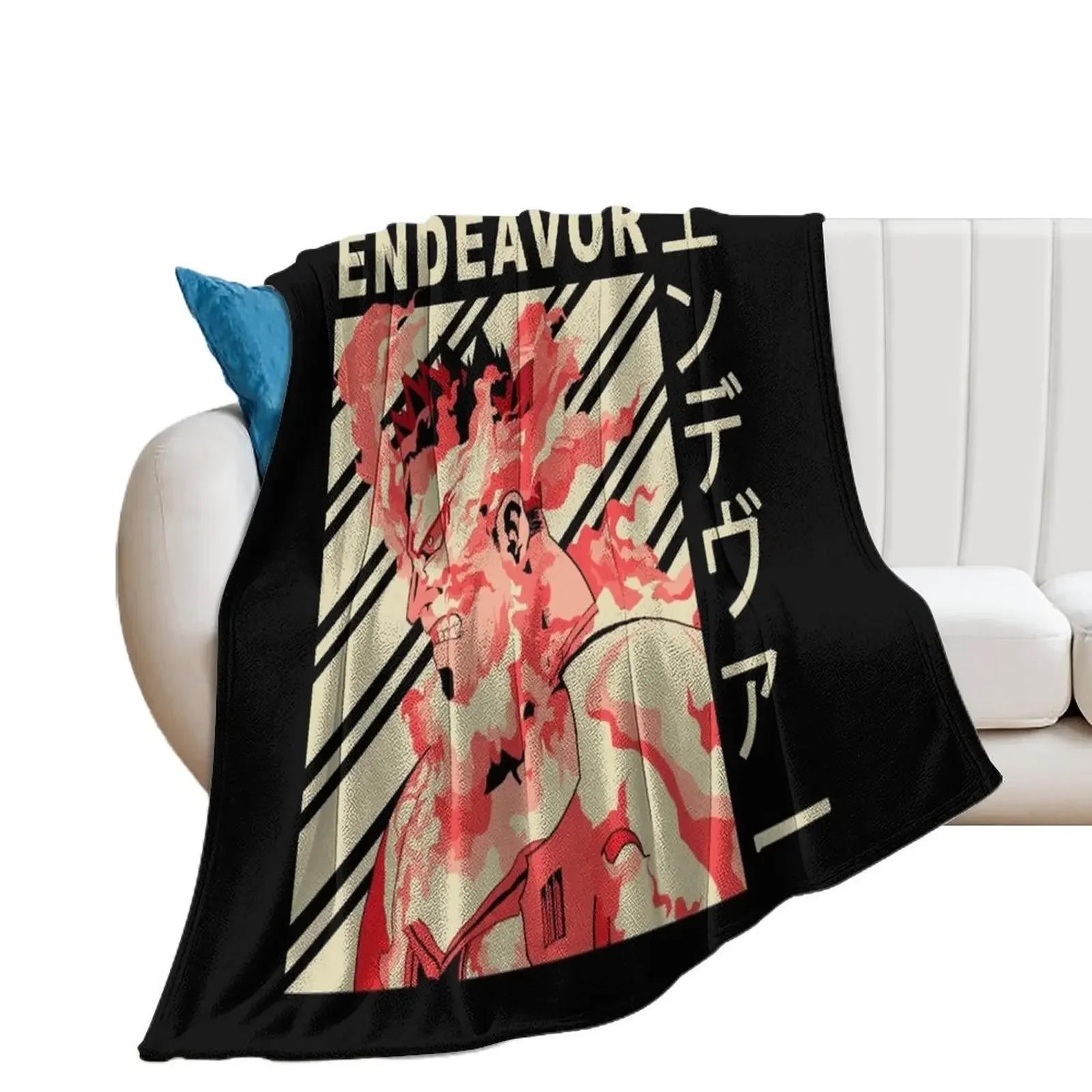 Винтажное художественное одеяло Enji Todoroki роскошные дизайнерские движущиеся