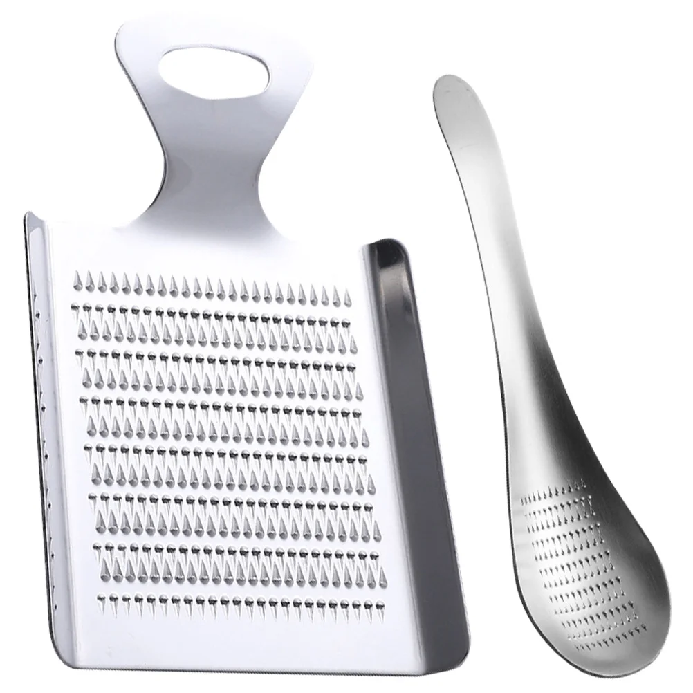 

Grinder Ginger Grater Garlic Tool Spoon Mincer Stainless Steel Crushershaped Plate Manual Vegetable Press Zester Small Rasp