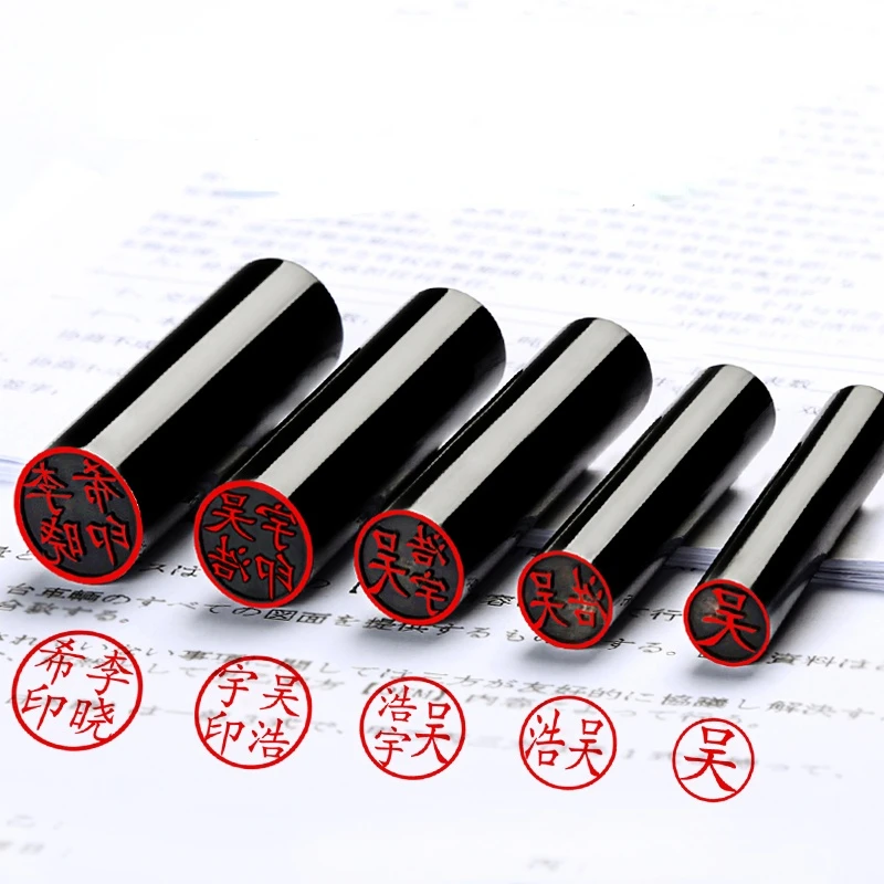 

Ox Painting Calligraphy Chinese Stamps Horn Chinese Japanese Seals Name Sellos Personal Seal Stamps Stempel Portable Style
