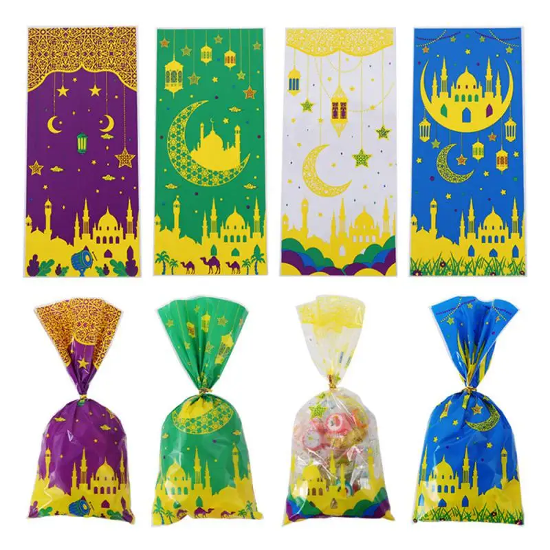 

Plastic Presents Storage Gift Wrapping Bag Store Sale Gift Party Gift Storage Bag Ramadan Decoration Colorful Gift Bag Organizer