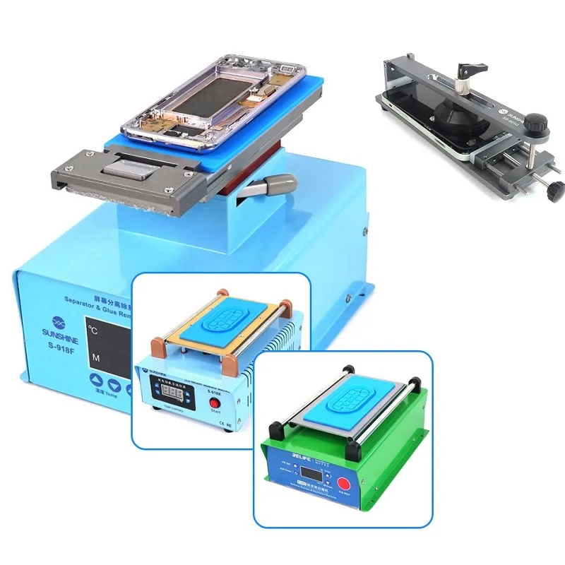 

SUNSHINE RL-601S 601G 004S 064 Universal Mobile Phone LCD Screen Separator 360° Rotating Screen Separation Fixture Repair Tool