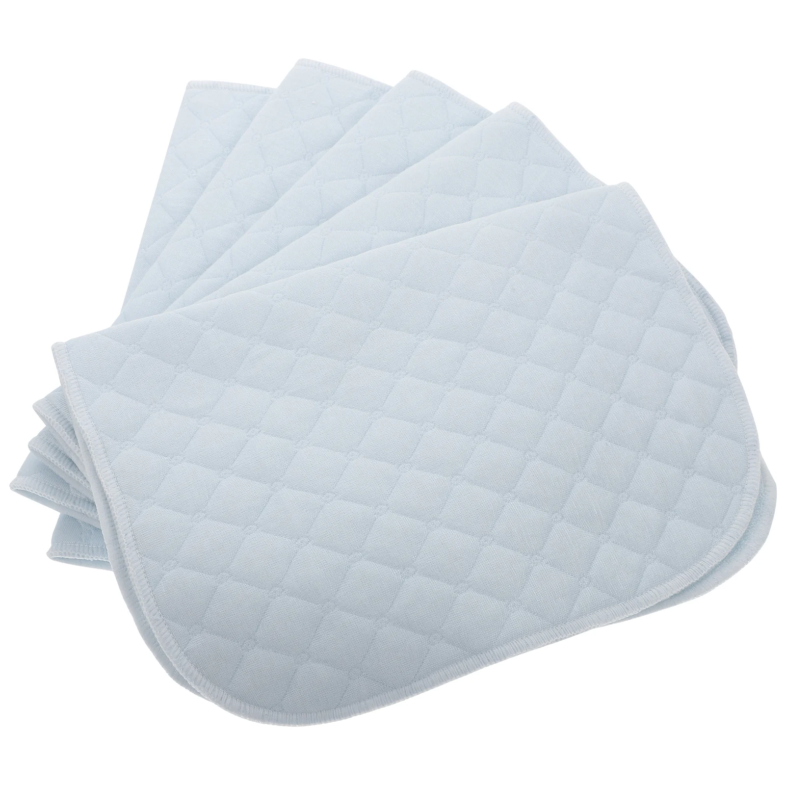 

5pcs Waterproof and Reusable Portable Changing Pads Eco-Cotton Baby Diaper Pads