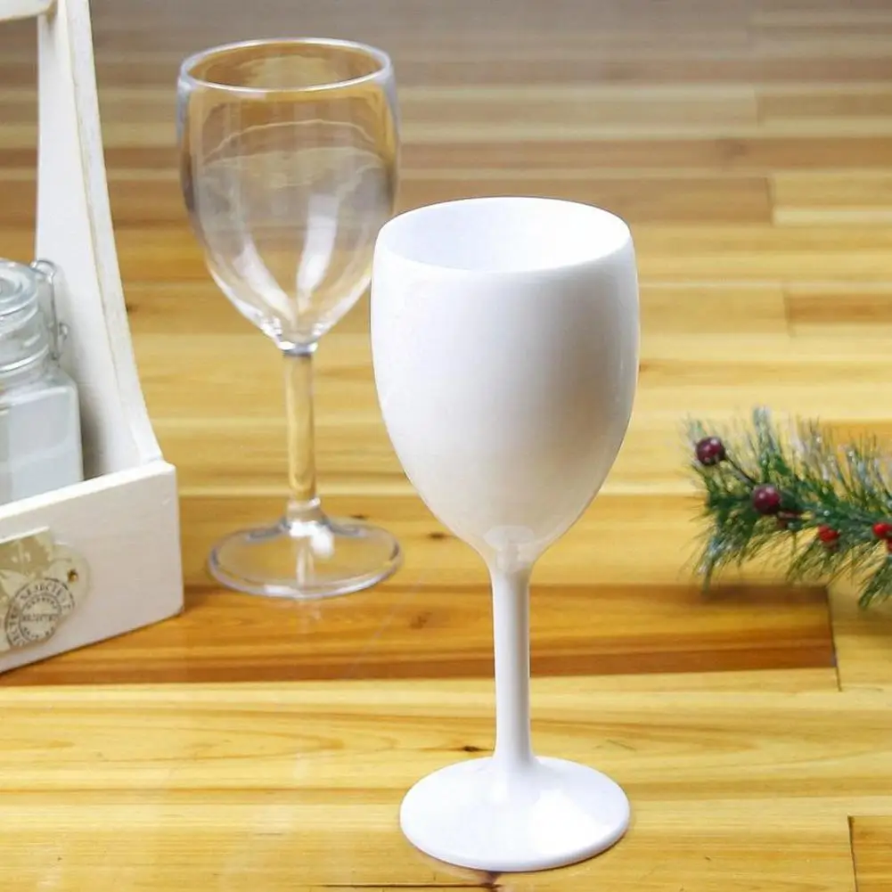 

480ML Wine Cup Shockproof High Stability Plastic Vintage Style Romantic Champagne Cup Party Supplies