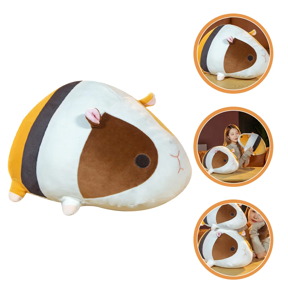 

Pillow Hamster Guinea Plush Toy Stuffed Animal Toys Kids Throw Animals Hugging Bed Hug Shaped Simulated Soft Cute Funny Fluffy