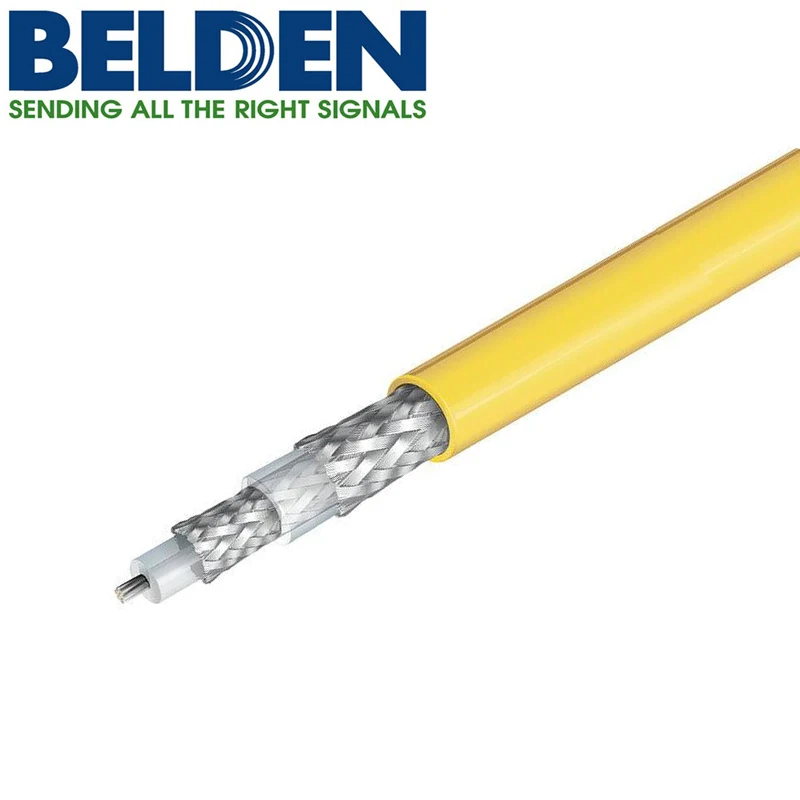 Фото 100% новый оригинальный кабель Belden 50 Triax RG-58A/U # 20 PO TC Braids PVC Jkt BELDEN 9222 №3