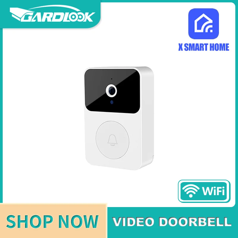 

GARDLOOK Wireless Smart Video Doorbell WiFi Remote Home Intercom Doorbell Night Vision Super long standby time 365 Days
