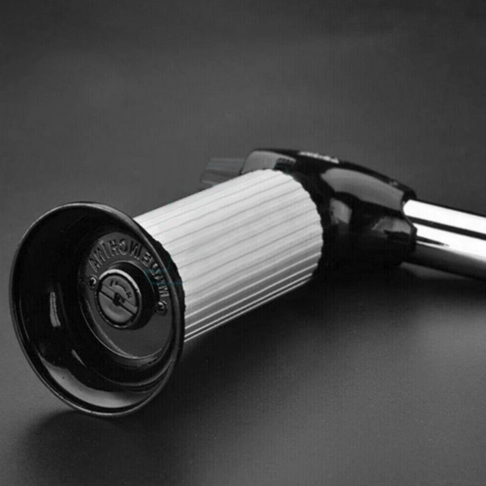 

Gas Lighter Torch Lighter BBQ Campfire Ignition Adjustable Blow Torch Fire Butane Gas Metal Refillable Spray Gun