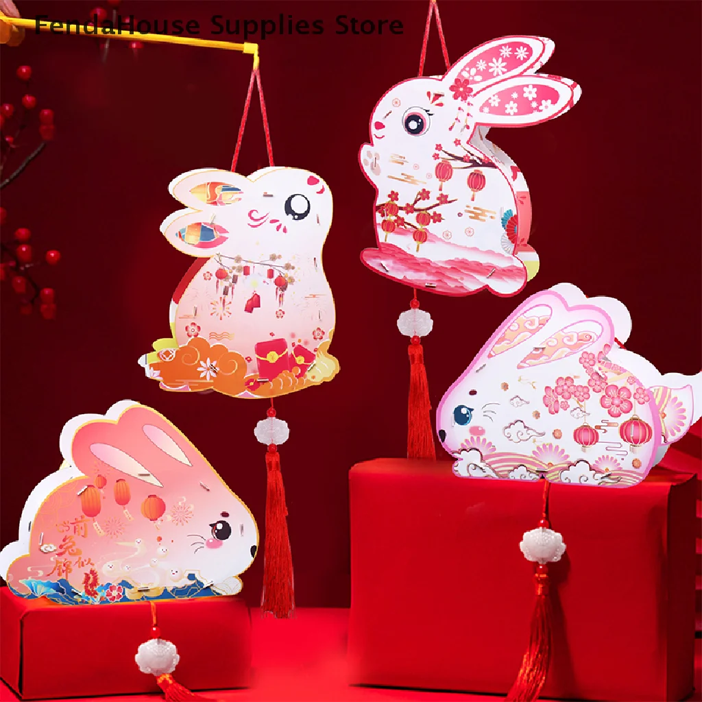 

Светодиодный проекционный фонарь в виде кролика, 2023 год