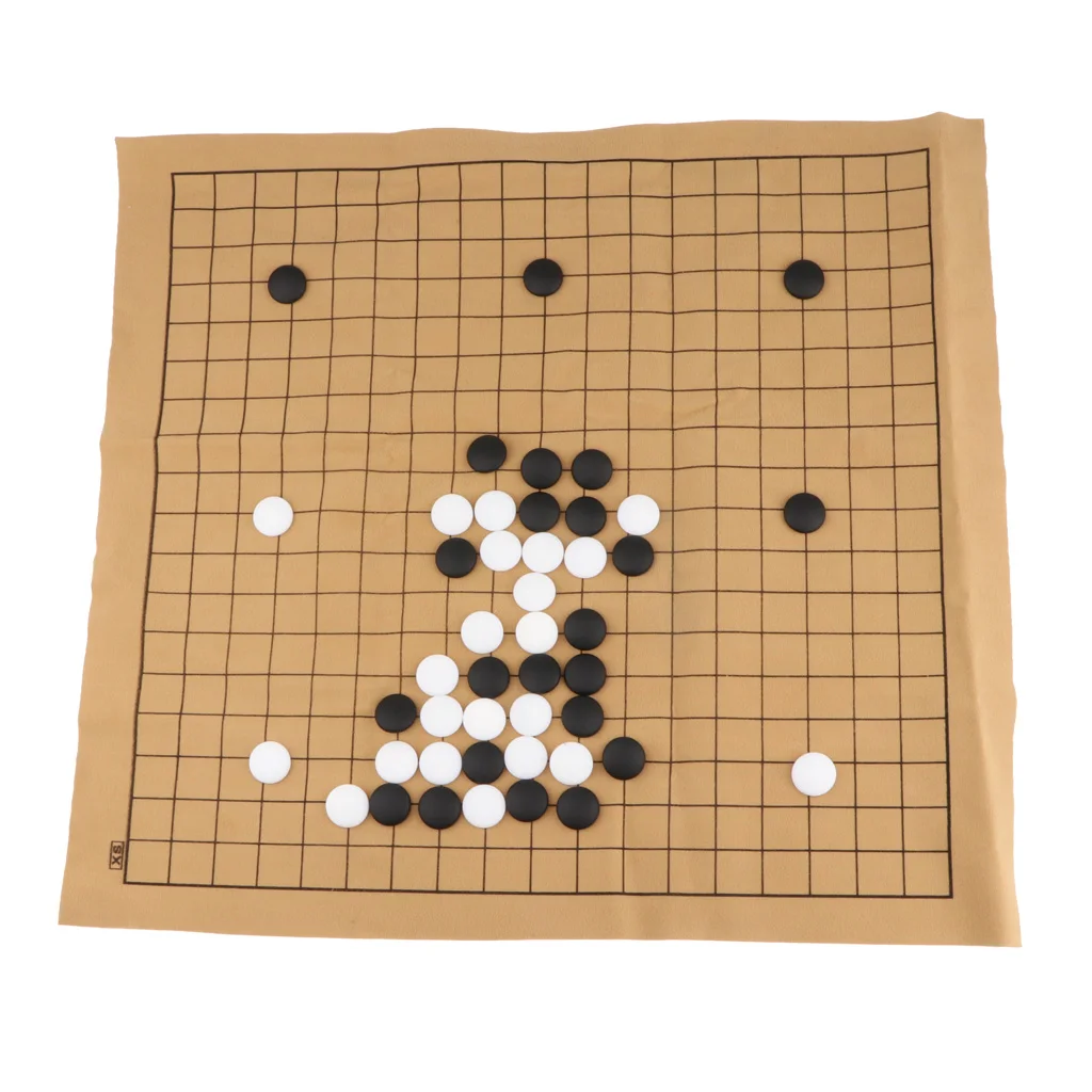 

Портативные китайские шахматы Go, классическая настольная игра, игровой набор для детей