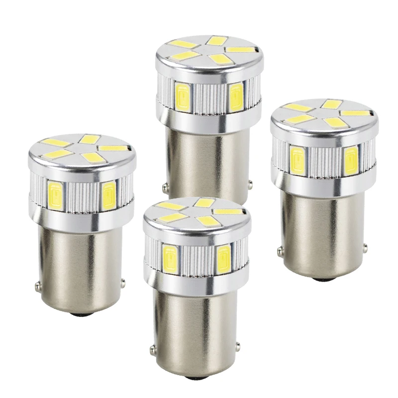 

Универсальные светодиодные лампы R5W BA15S 1156 P21W, 4 шт.
