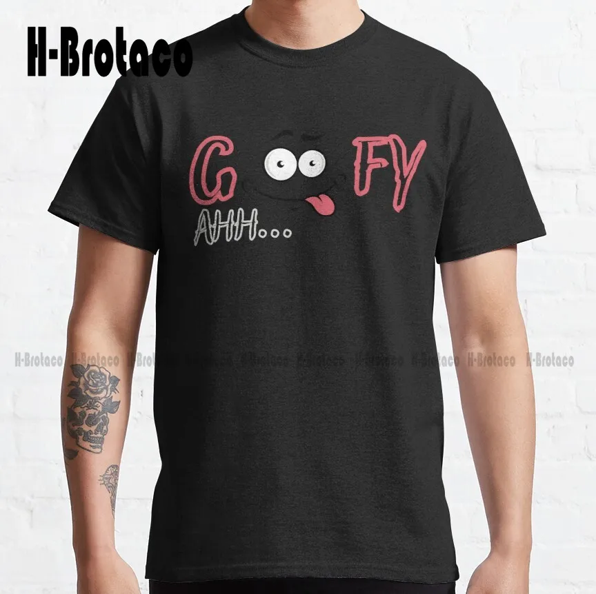 

Goofy Ahh , Funny Classic T-Shirt Mens Gym Shirts High Quality Cute Elegant Lovely Kawaii Cartoon Sweet Cotton Tee Shirts New