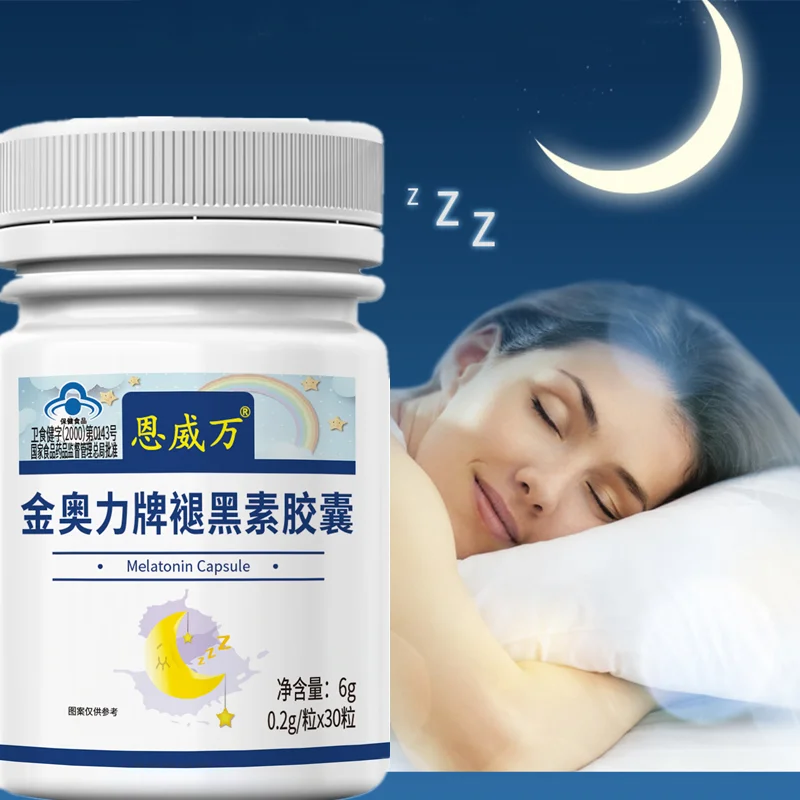 

30 таблеток мощности, мелатонин помогает улучшить сон, ночное время, помогает быстро растворить, диетические добавки, продукт для похудения