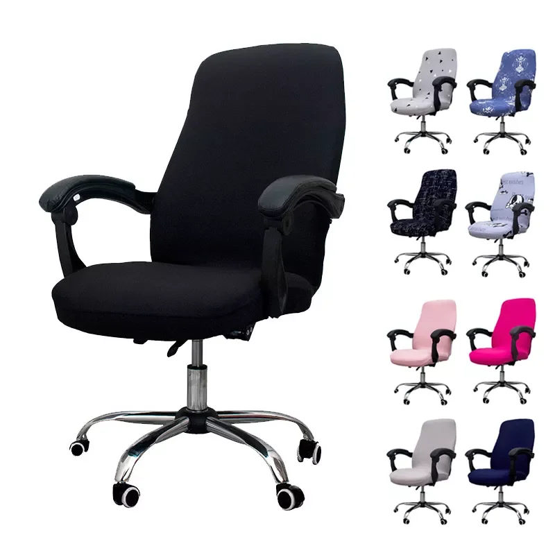 

Stretch Office Chair Cover Universal Rotating Armrest Lifting Computer Chair Covers Anti-dirty Removable Washable New Seat Case