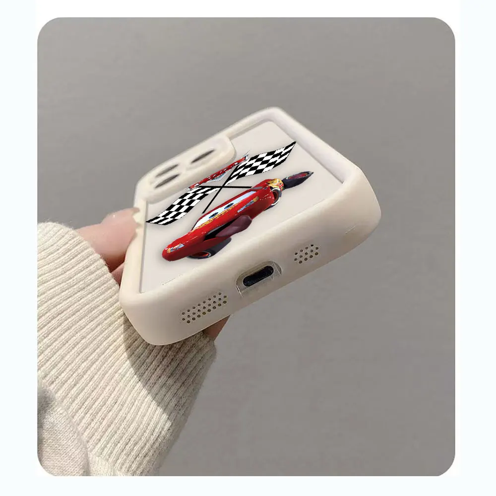 Чехол для телефона Disney Lightning Mcqueen Realme 13 12 11 8I 8 7I 7 5 C21Y C30 C35 C53 C55 C63 C65 C67 GT 3 6 Цветной