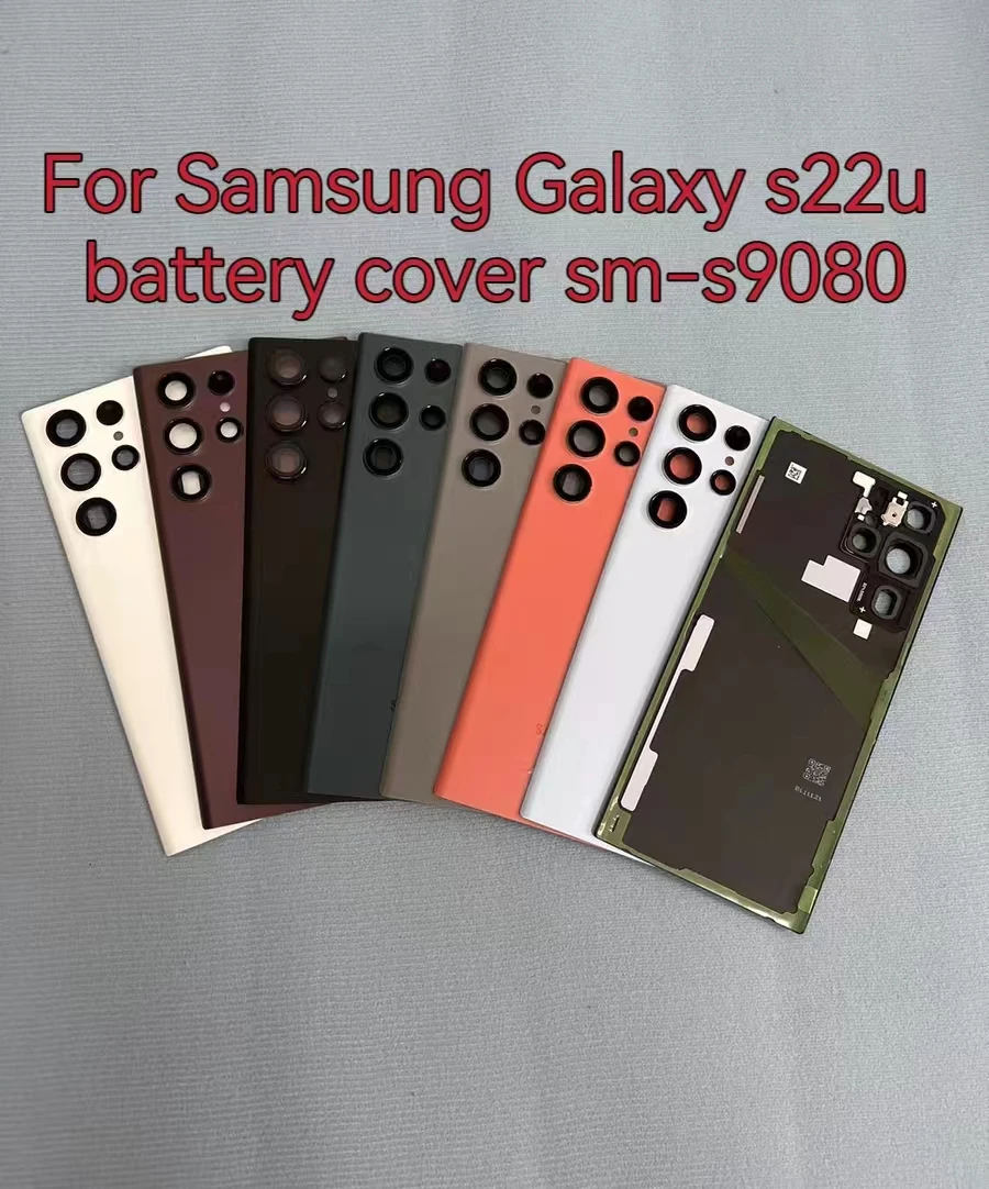 Ультратонкая Задняя Крышка Отсека Для Аккумулятора Samsung S22 С Объективом Камеры