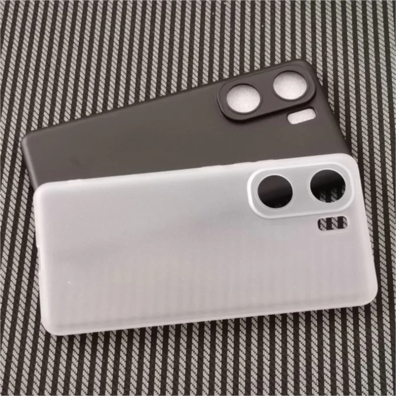 2 шт. черно-белые матовые Силиконовые чехлы из ТПУ для vivo iqoo neo 9 pro neo9 neo9pro