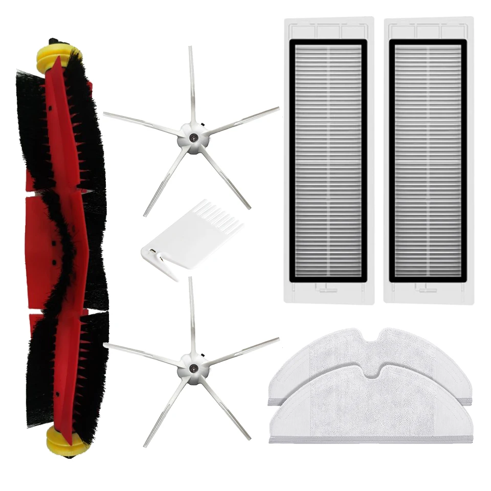 

Основной съемный 5-футовый боковой фильтр-Швабра для Roborock S55 S5 Max S6MaxV S6 Pure аксессуары для робота-пылесоса