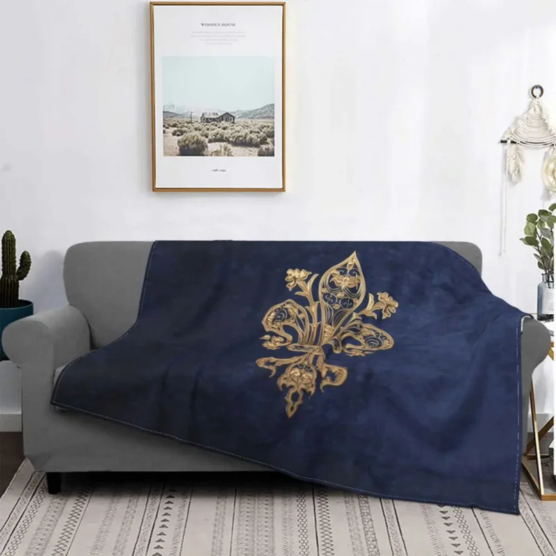 

Золотистые фланелевые одеяла с рисунком лилии, теплое фланелевое одеяло с рисунком цветов, для дивана, кровати, покрывало