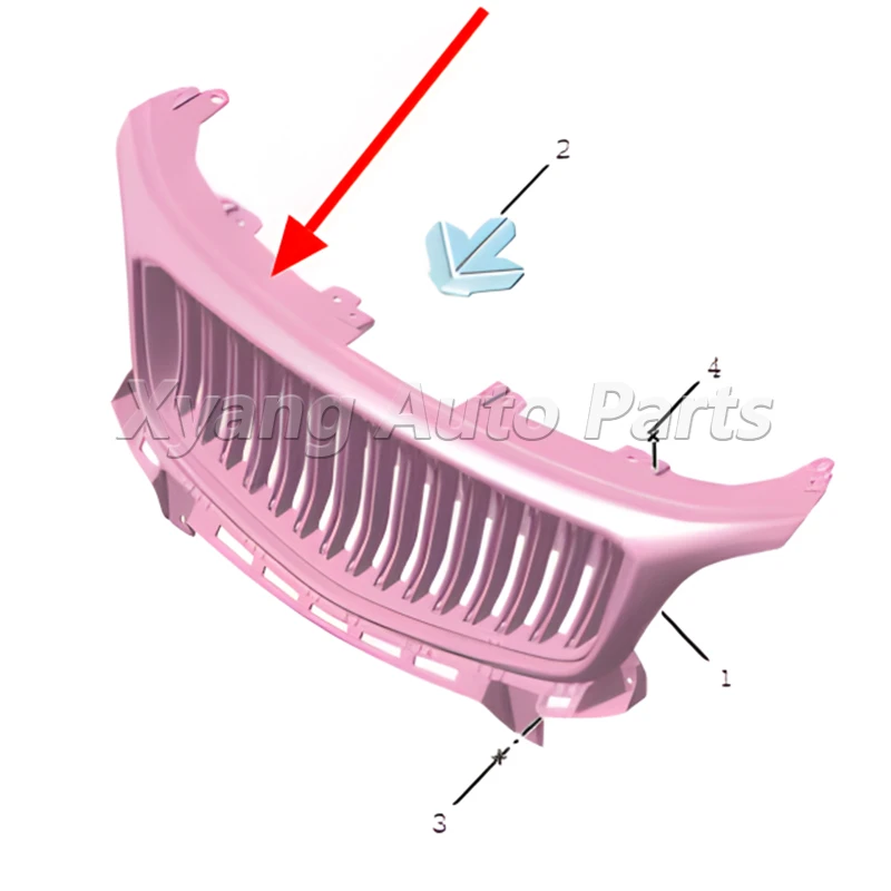 Решетка радиатора для Livan X3 Pro 8894508384
