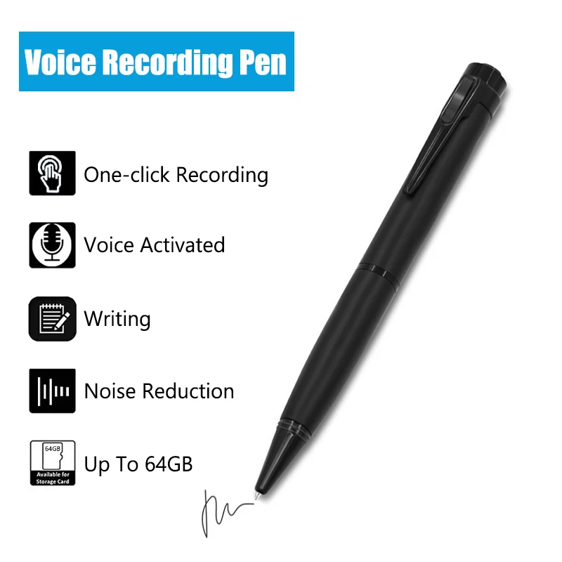 8 ГБ 16 32 64 цифровой диктофон профессиональная аудиозапись шумоподавление